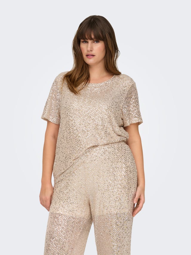 ONLY Tavapärane lõige V-kaelus Top - 15347535