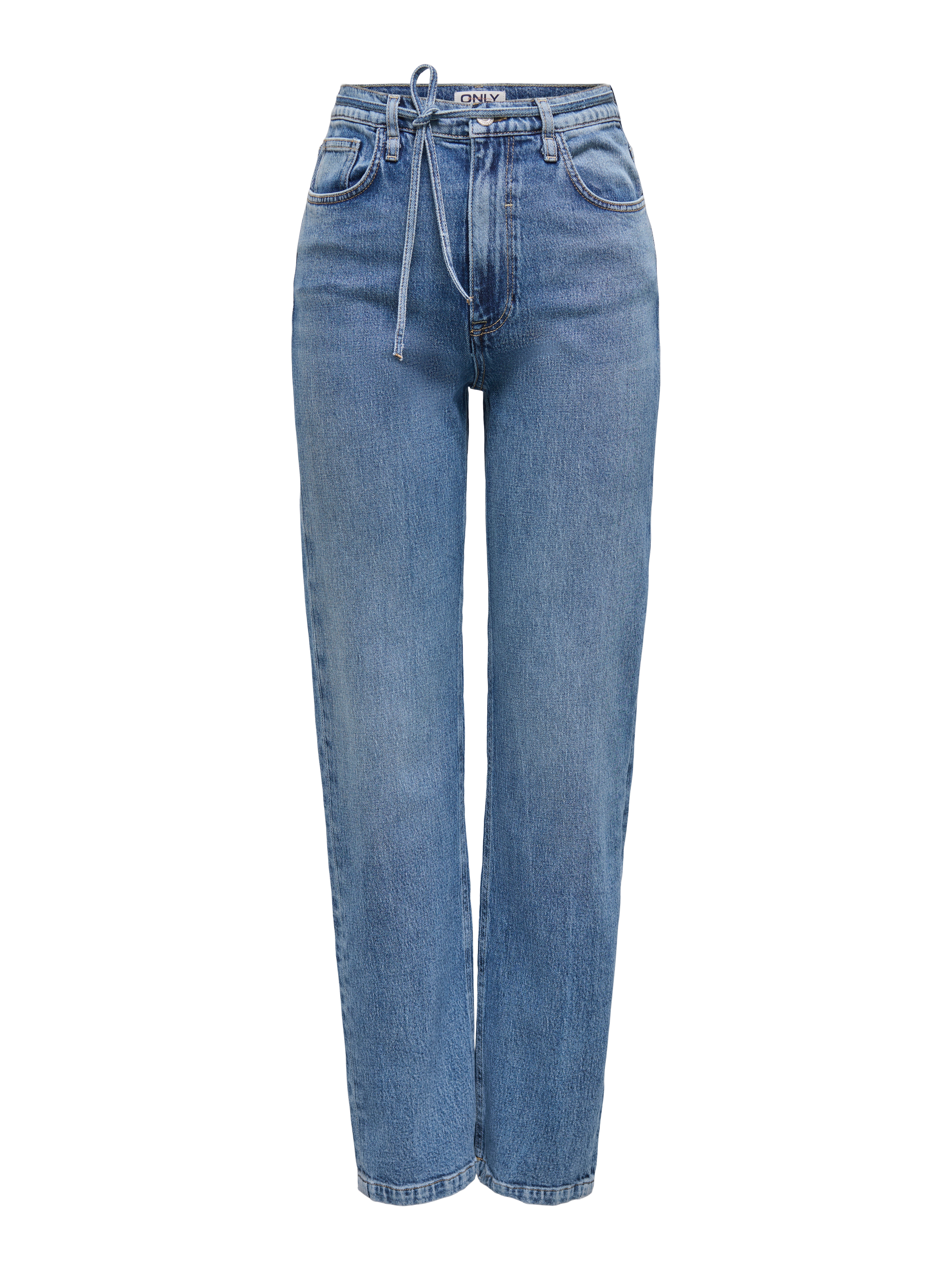Thumbnail - Onlgypsy Hohe Taille Gerade Geschnittener Slim Fit Jeans