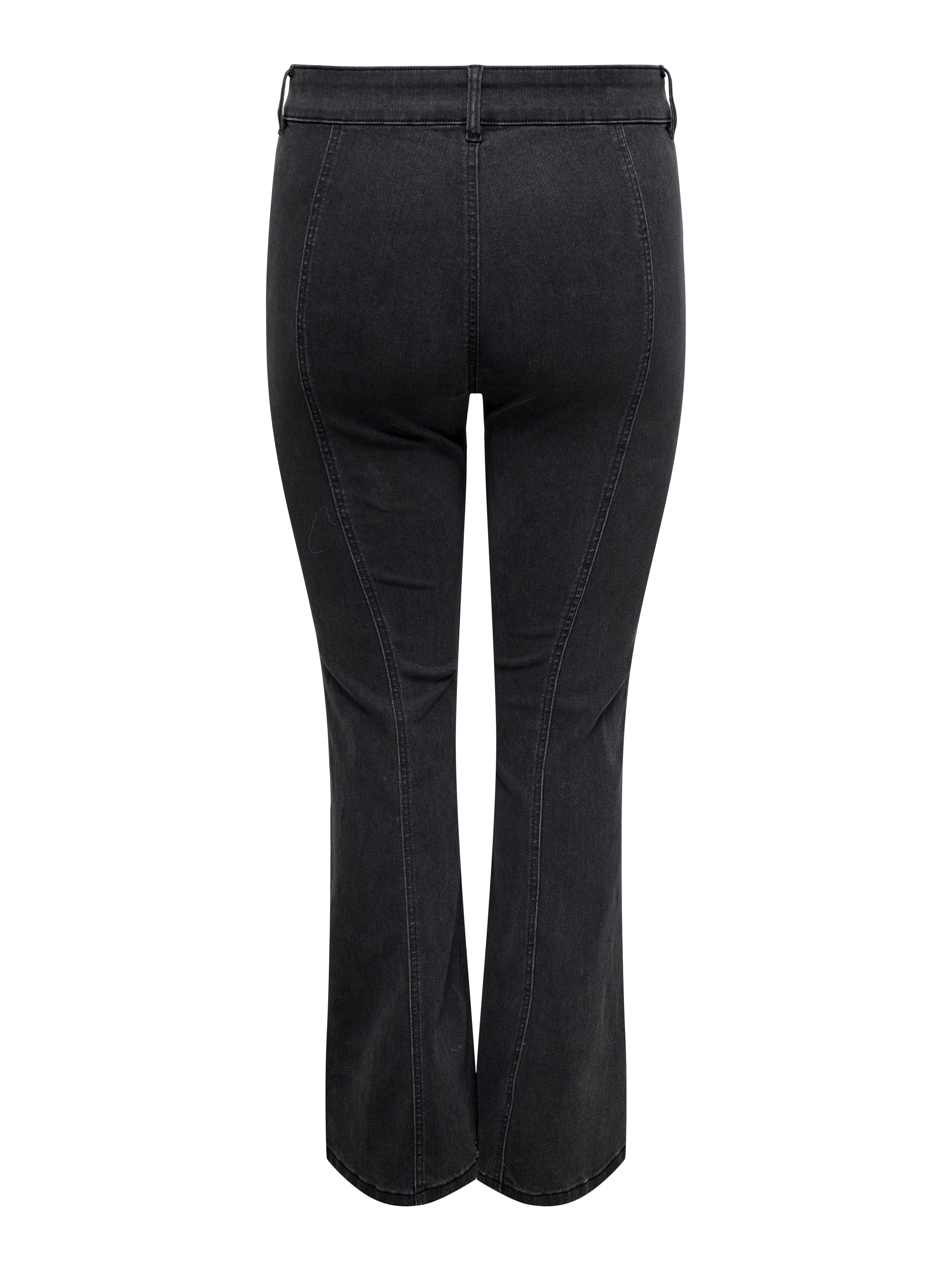 Thumbnail - Carsally Mittlere Taille Flared Jeans