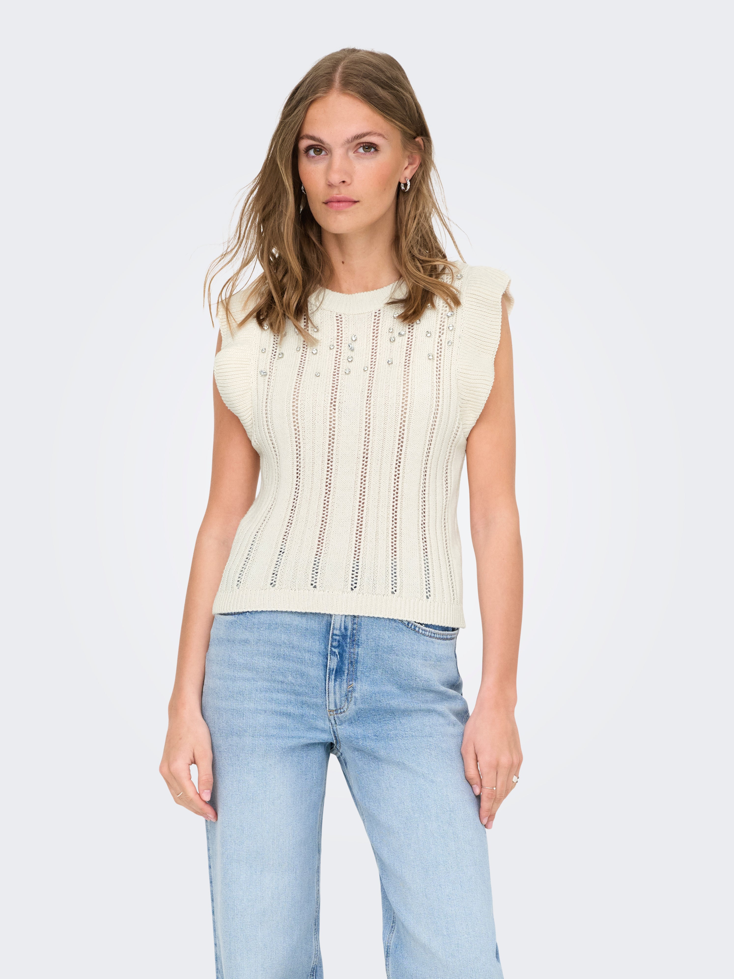 Onlnewtulle Gestricktes Oberteil