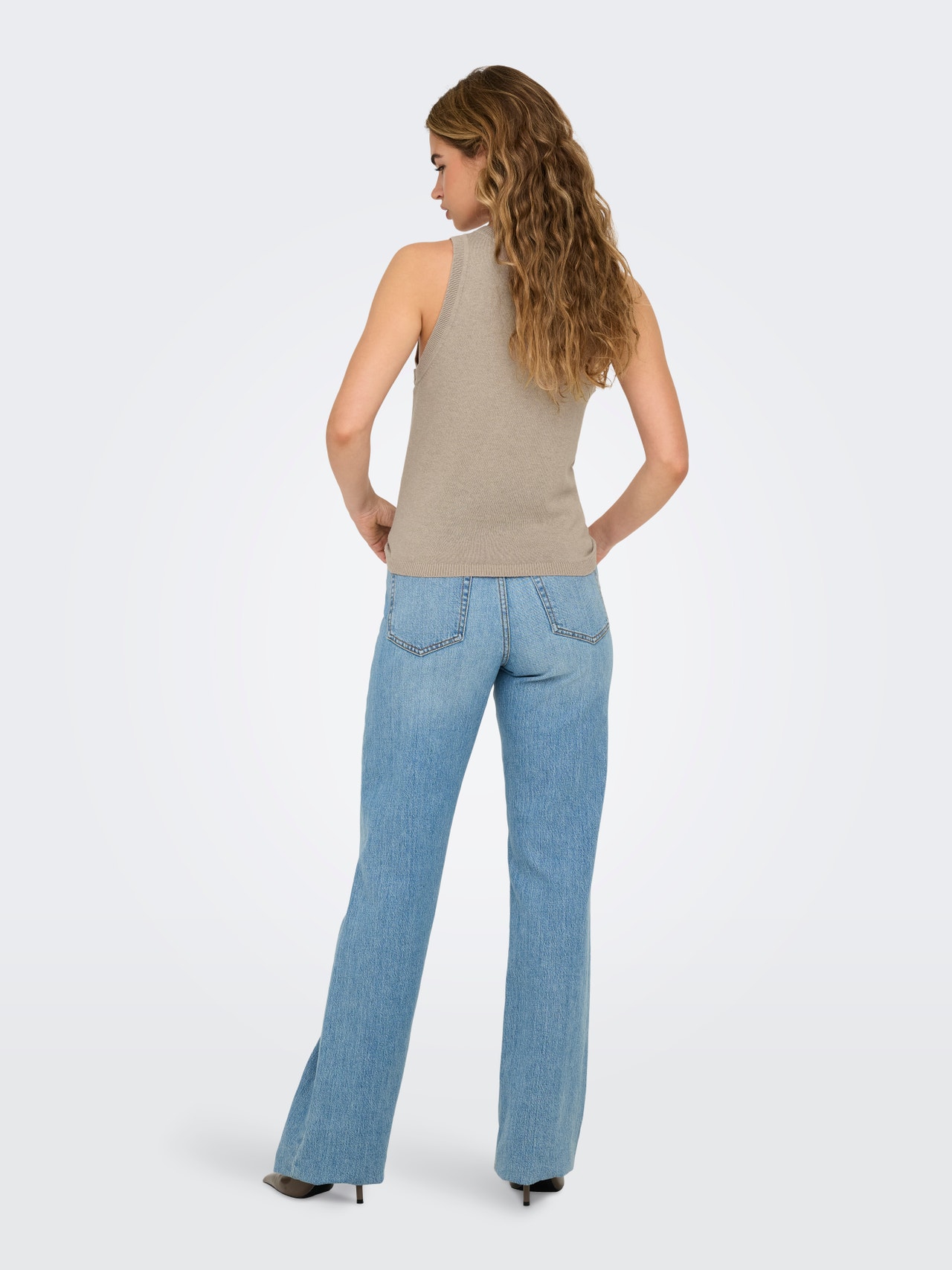 ONLY ONLELNORA Top de malha -String - 15347873