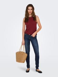 ONLY ONLELNORA Gestricktes Oberteil -Ruby Wine - 15347873