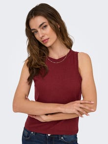 ONLY ONLELNORA Góra -Ruby Wine - 15347873