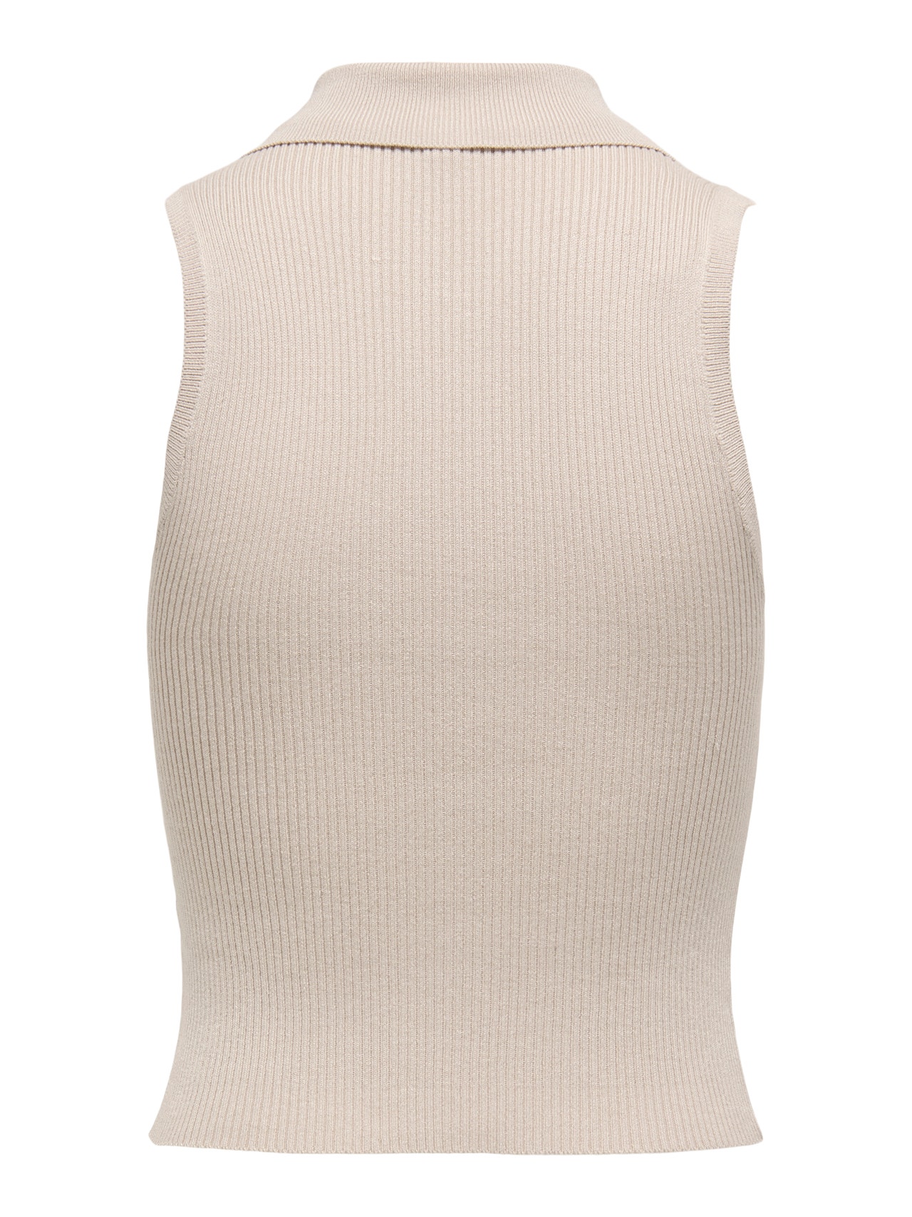 ONLY Tavapärane lõige Polo Kootud topp -Pumice Stone - 15347885