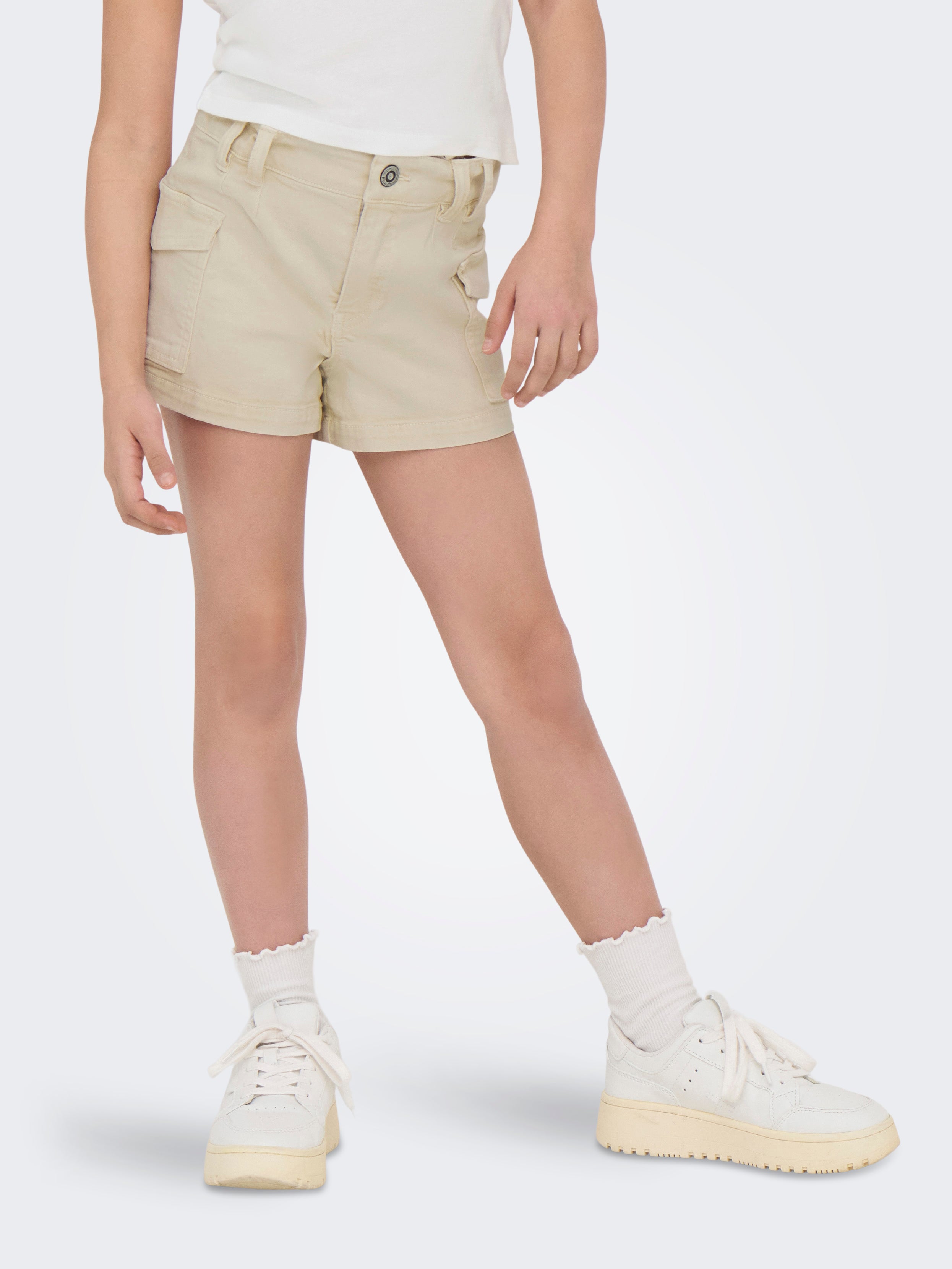 Kogmissouri Hohe Taille Normal Geschnitten Shorts