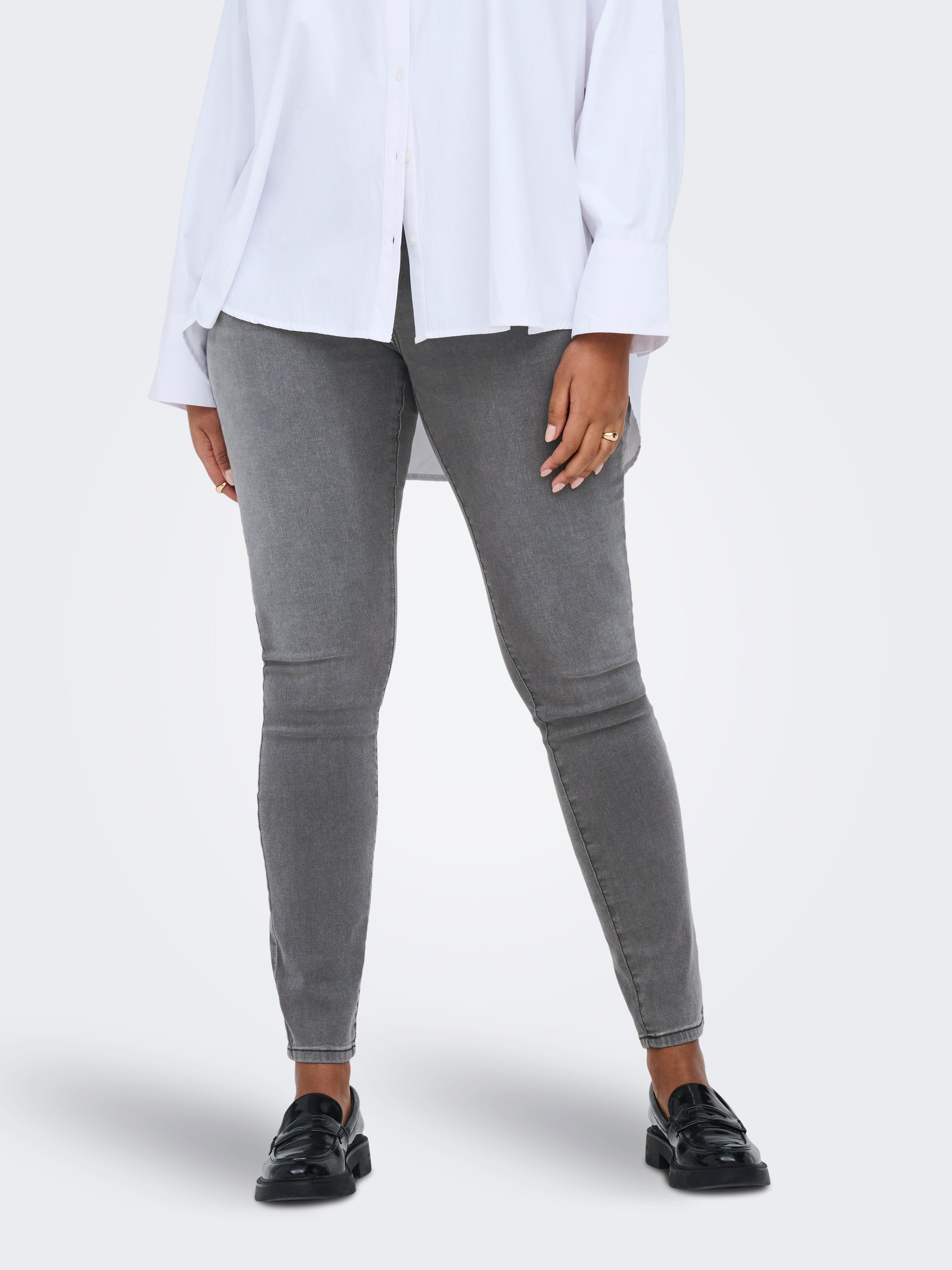 Carally Mittlere Taille Skinny Fit Jeans