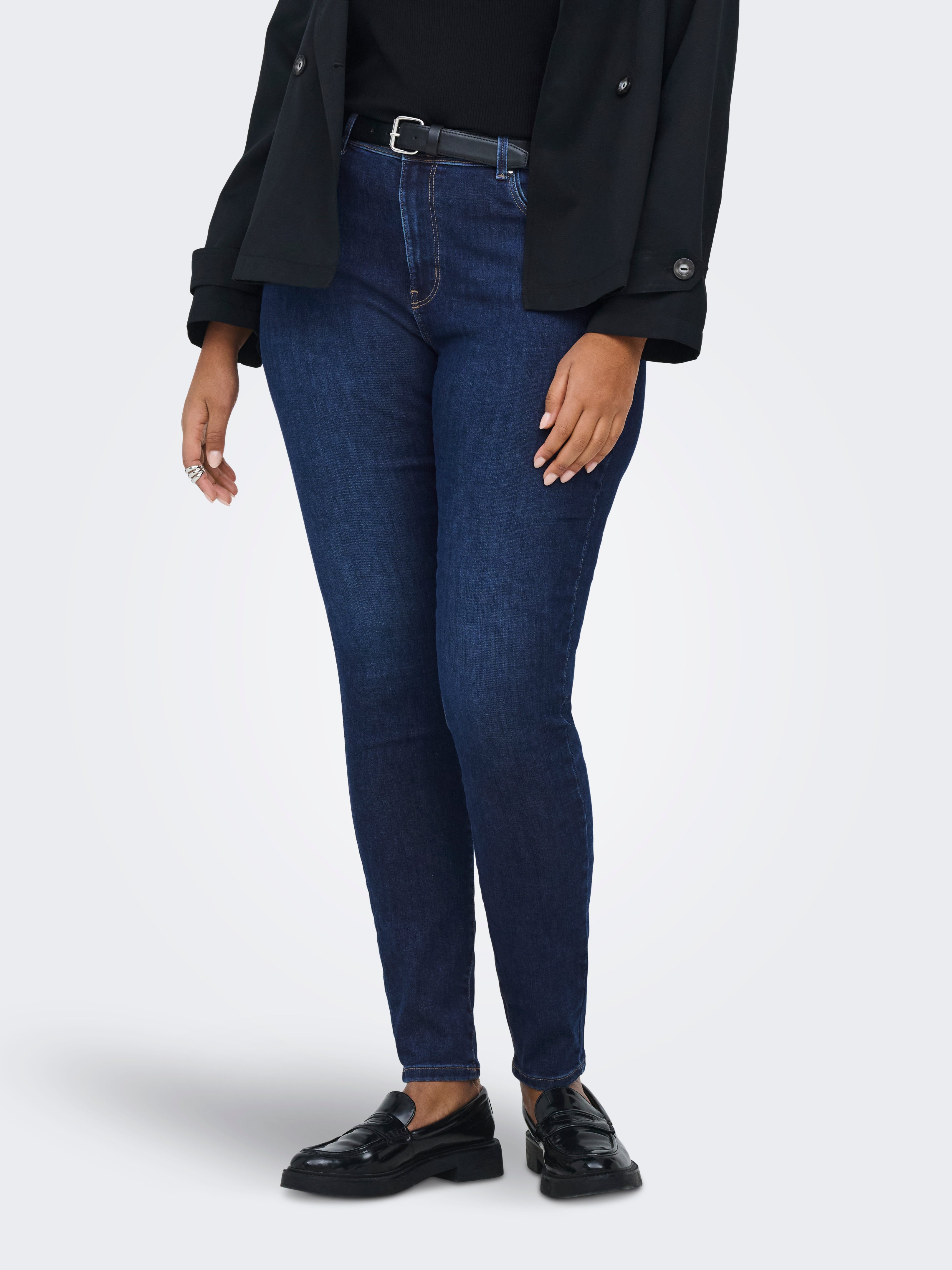 Carally Mittlere Taille Skinny Fit Jeans