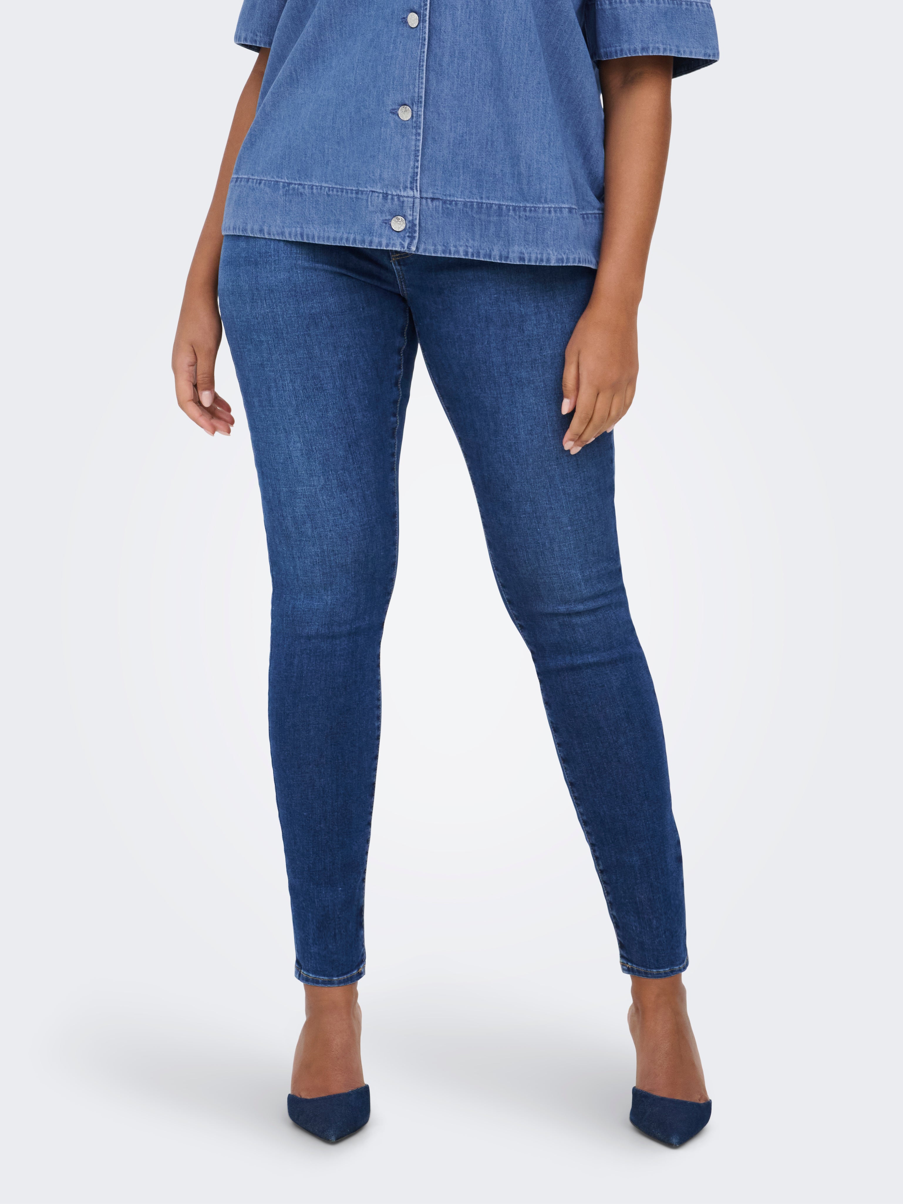 Carally Mittlere Taille Skinny Fit Jeans