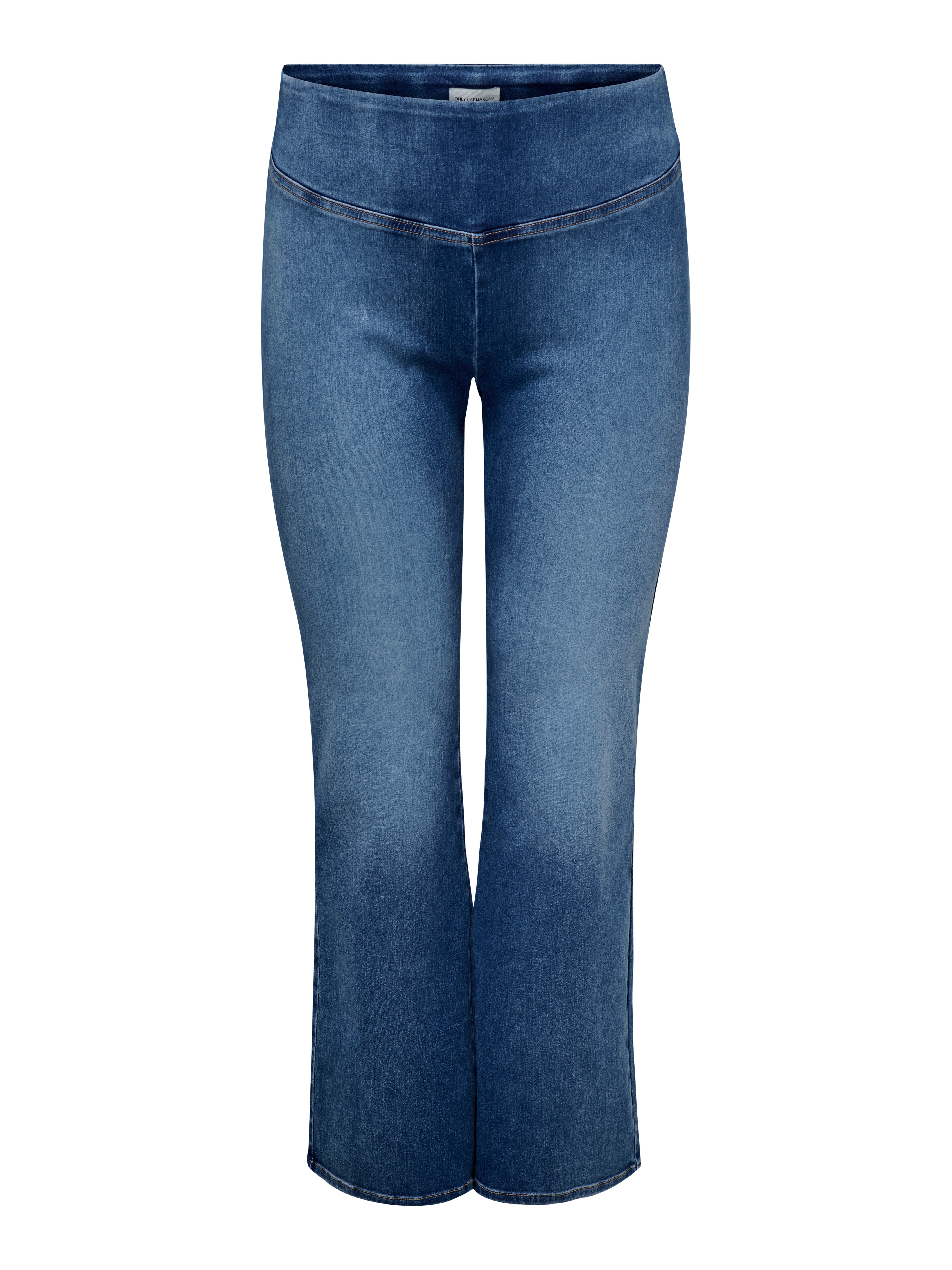 Thumbnail - Caraugusta Hohe Taille Flared Jeans