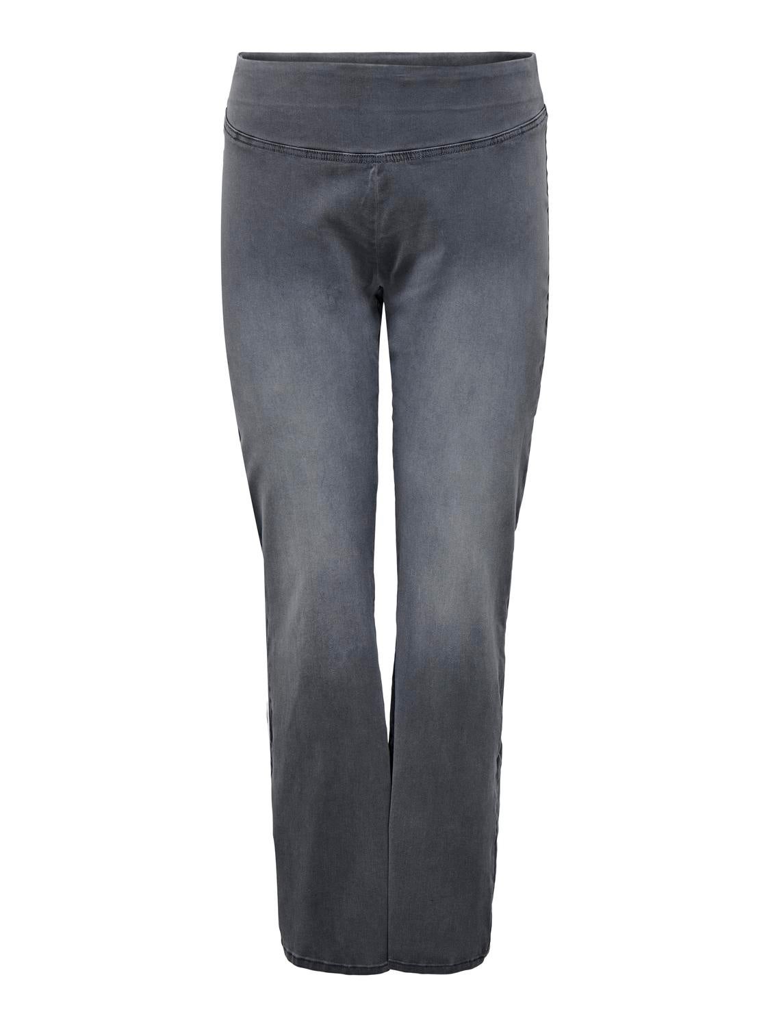 Thumbnail - Caraugusta Hohe Taille Ausgestellt Jeans