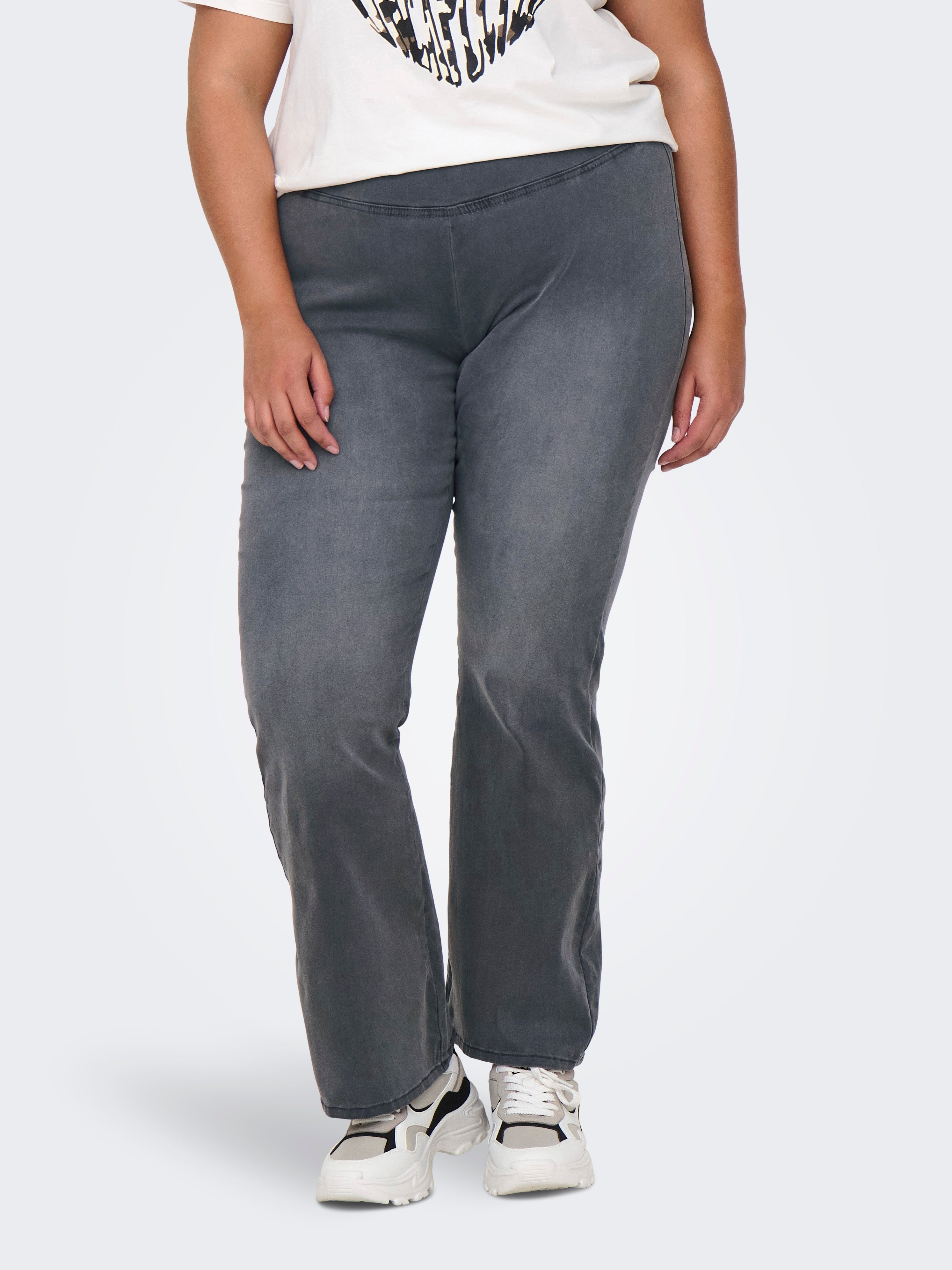 Caraugusta Hohe Taille Flared Jeans