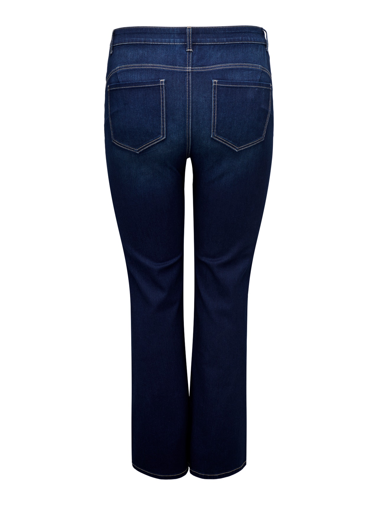 ONLY Alt laienev lõige Teksad -Dark Blue Denim - 15348284