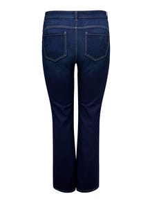 ONLY Alt laienev lõige Teksad -Dark Blue Denim - 15348284