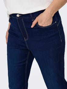 ONLY Alt laienev lõige Teksad -Dark Blue Denim - 15348284
