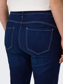 ONLY Alt laienev lõige Teksad -Dark Blue Denim - 15348284