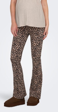 ONLY MATERNITY zwangerschapsjurk OLMLOVELY - set van 2 bruin/zwart