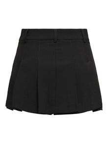 ONLY Kõrge vöökoht Lühike seelik -Black - 15348347