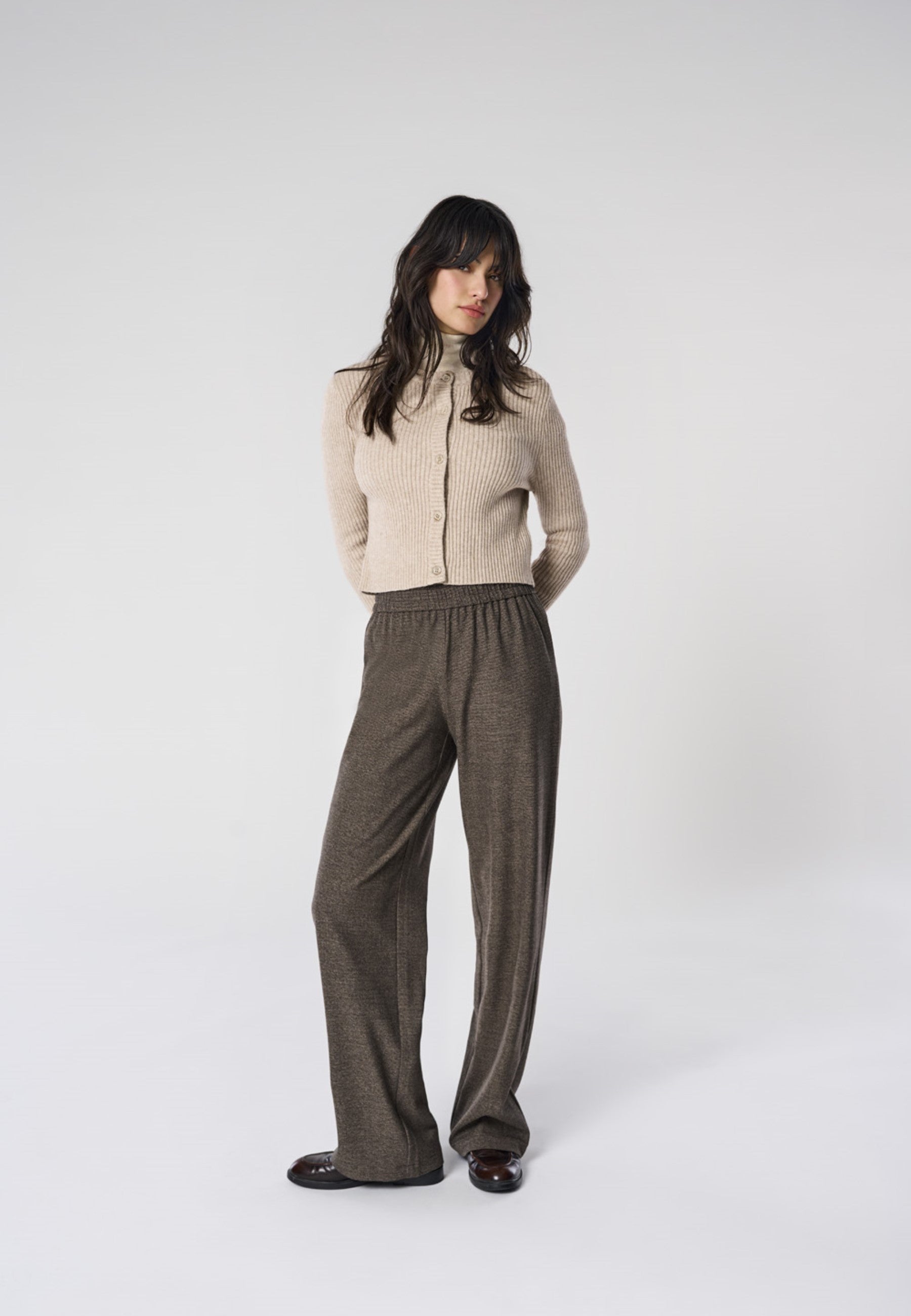 Onldell Normal Geschnitten Hose Mit Weitem Beinschnitt