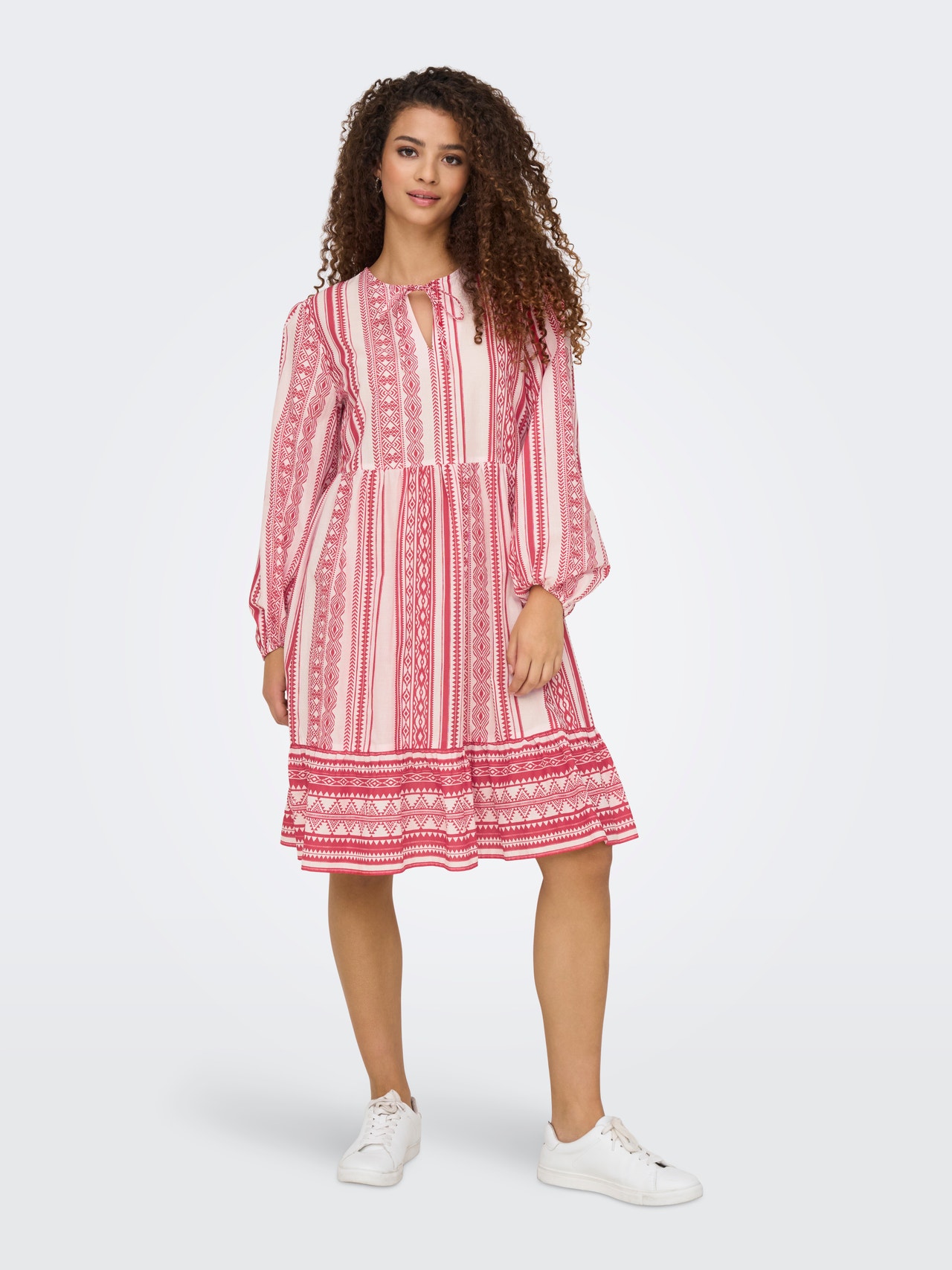 ONLY JDYANNA Midikjole -Cloud Dancer - 15348675