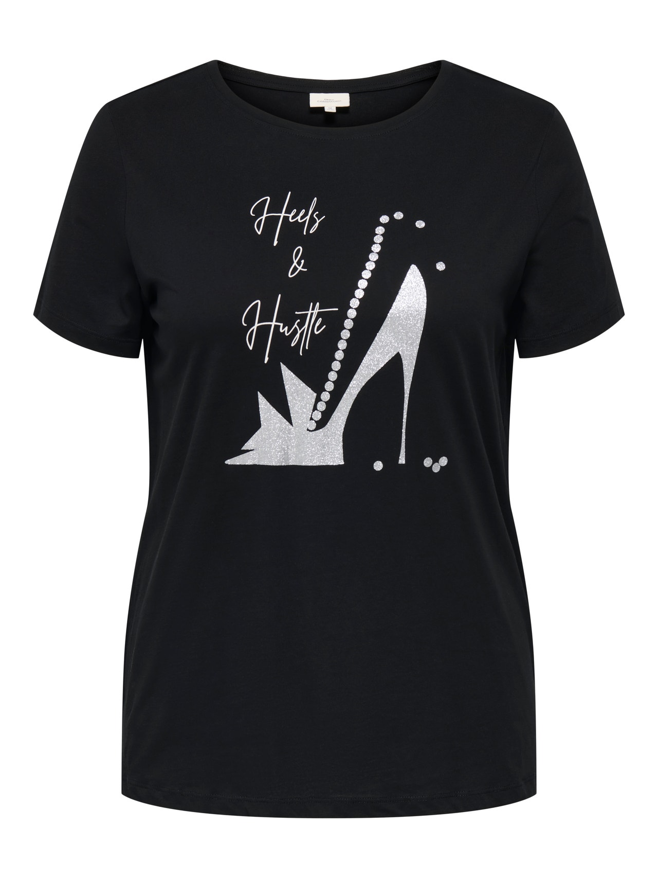 ONLY CARLAMETIA T-shirt -Black - 15348699
