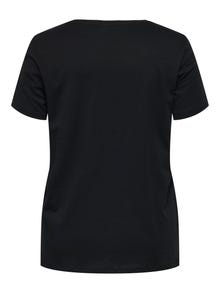 ONLY CARLAMETIA T-shirt -Black - 15348699
