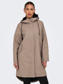 ONLY ONLSIA Veste de pluie -Walnut - 15348809