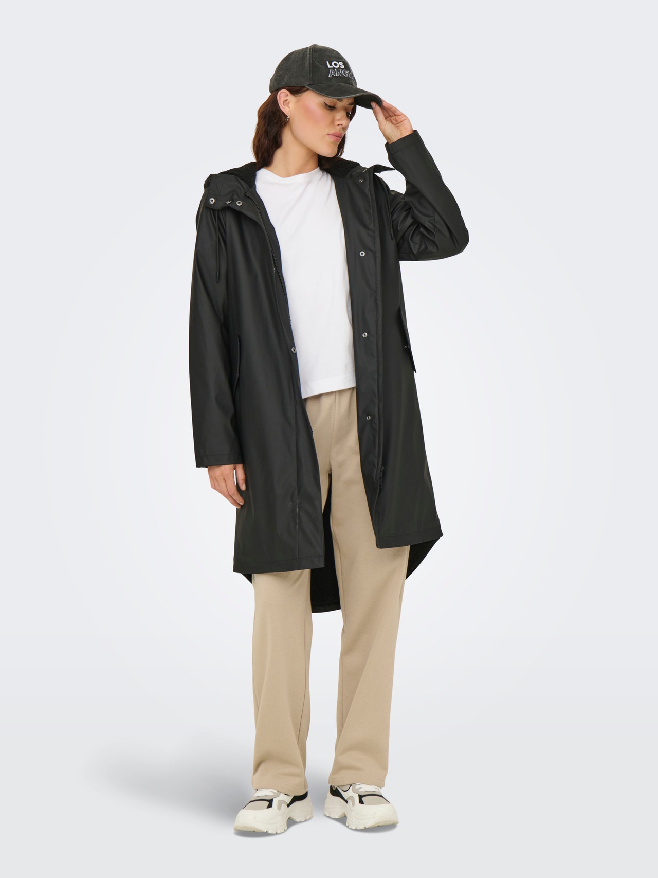 ONLY ONLSIA Impermeabile -Black - 15348809