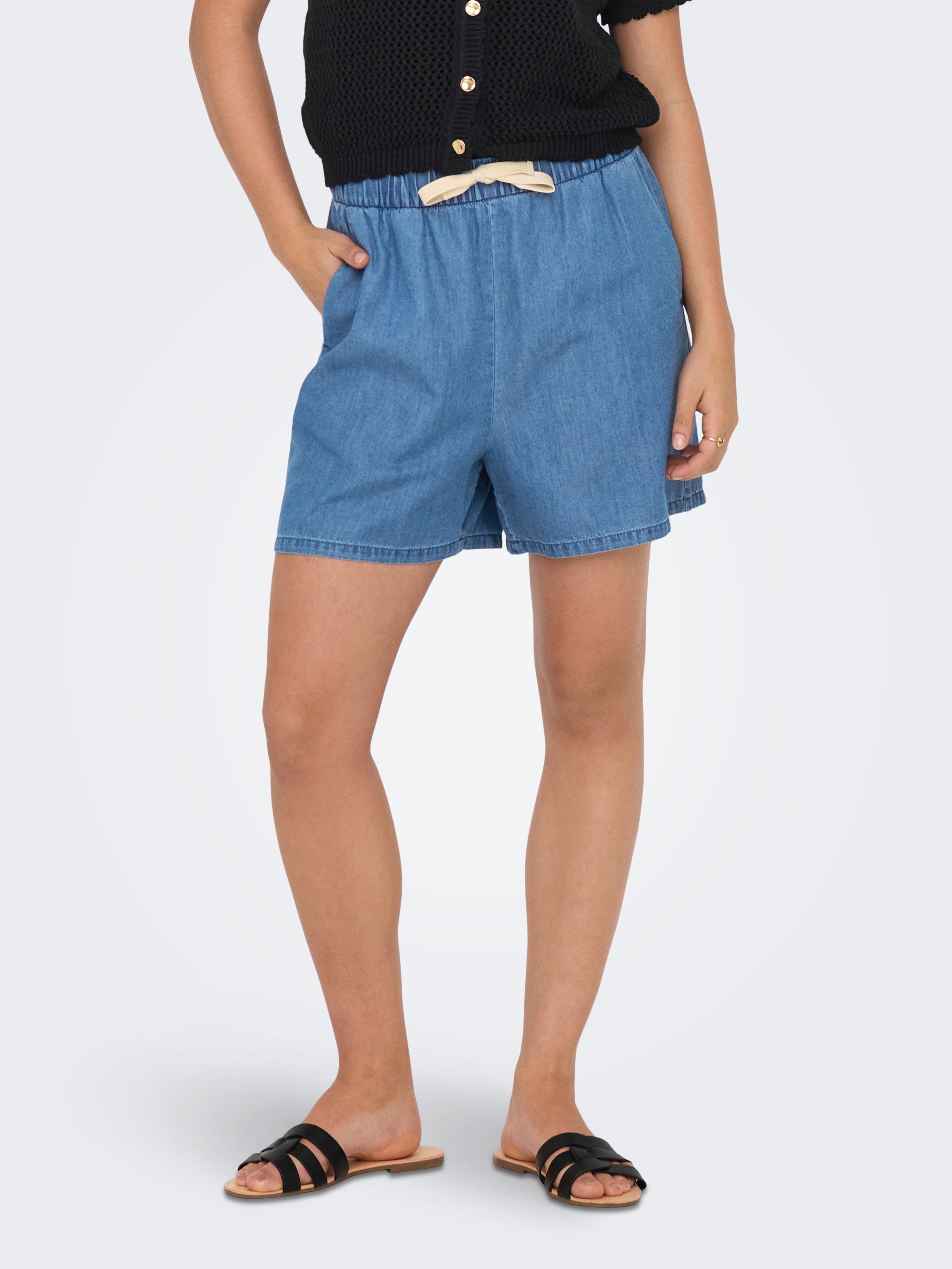 Onlbea Gerade Geschnitten Jeans-shorts