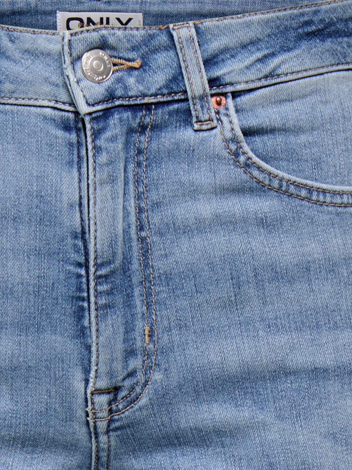 Thumbnail - Onlmadison Hohe Taille Weiter Beinschnitt Jeans