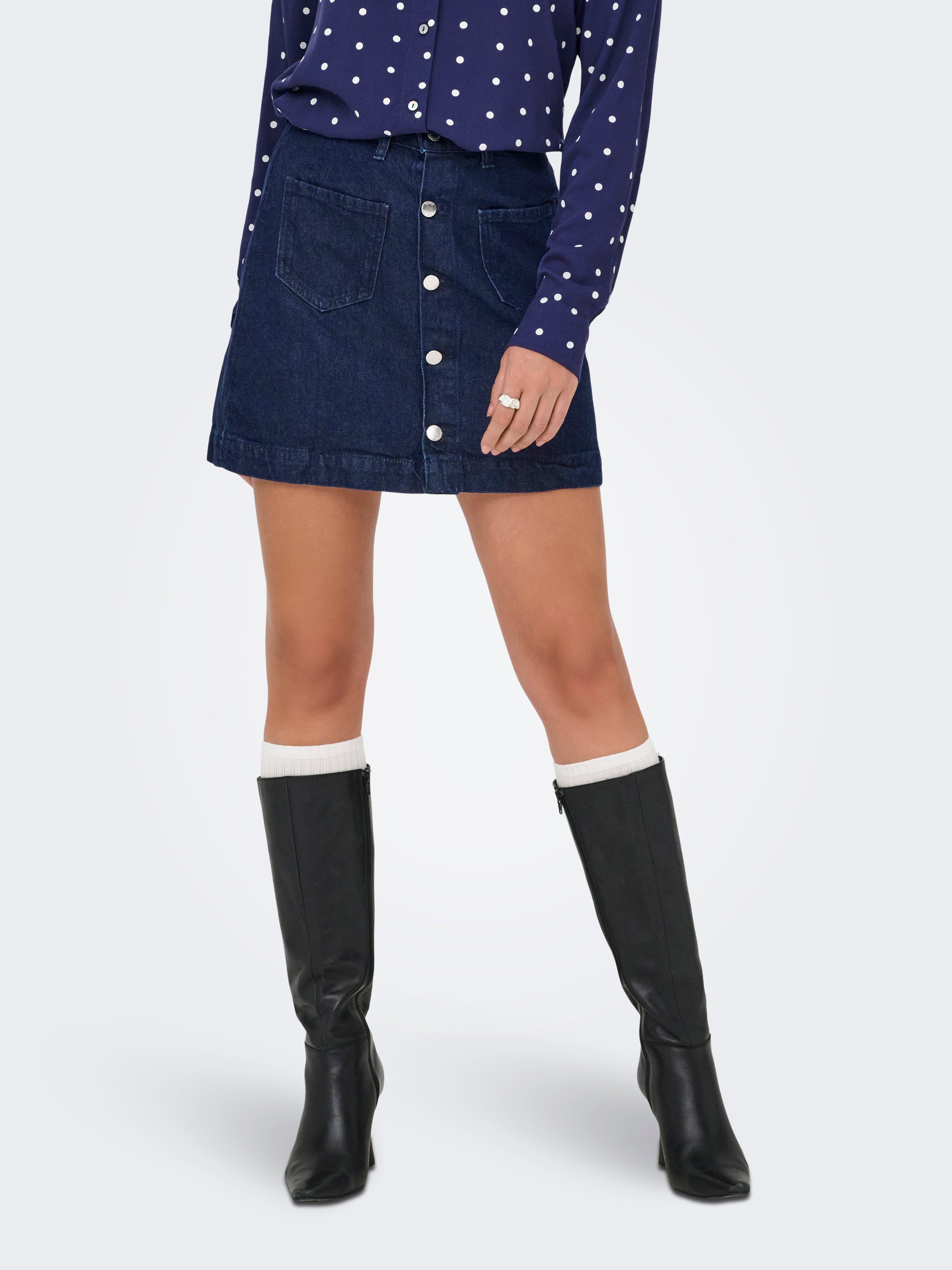 Onlamazing Denim Jeansrock Kurzer Rock