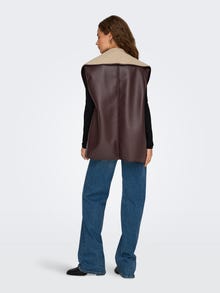 ONLY ONLDORA Colete -Seal Brown - 15349119