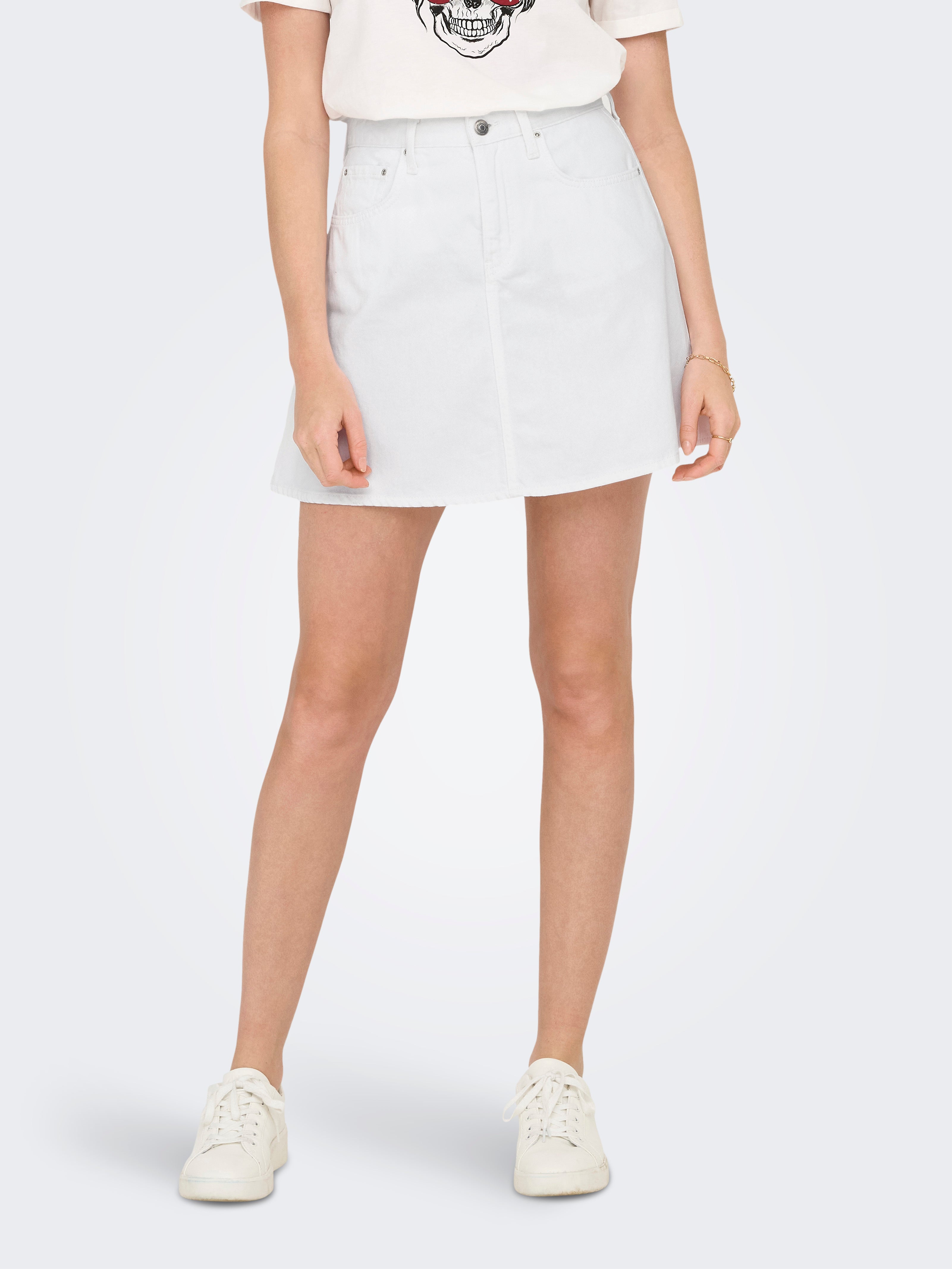 Onleden Denim Kurzer Rock