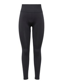 ONLY ONPDEFY Slim Fit Sports leggings -Black - 15349238