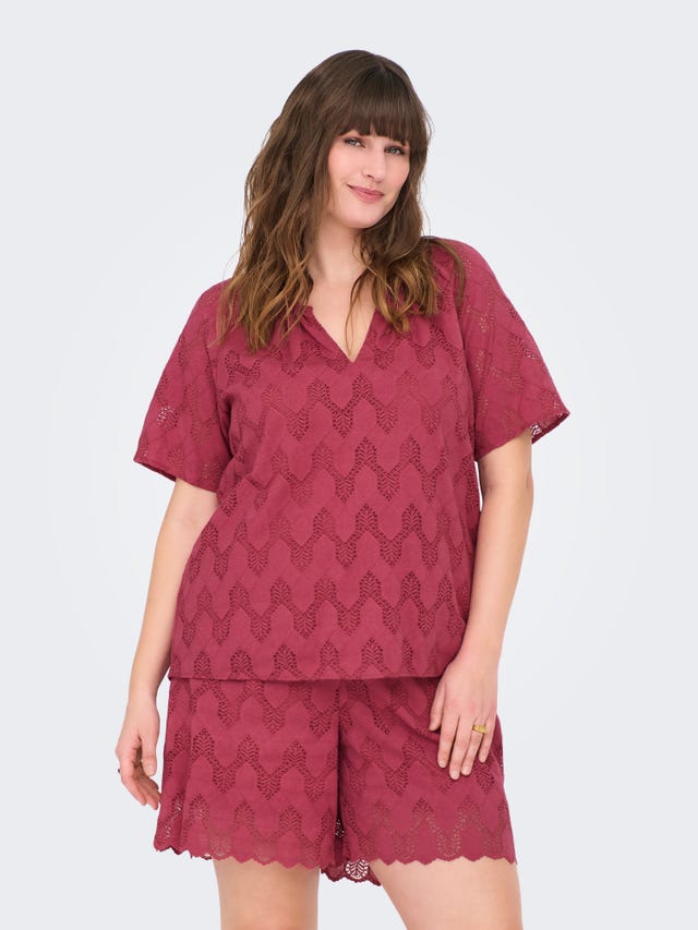 ONLY Tavapärane lõige V-kaelus Top - 15349430