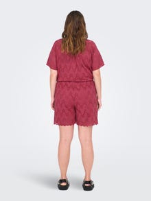 ONLY Tavapärane lõige Lühikesed püksid -Earth Red - 15349432