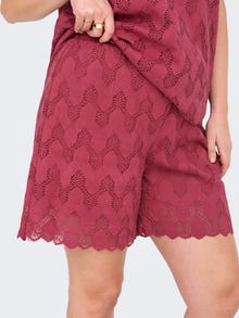 ONLY Tavapärane lõige Lühikesed püksid -Earth Red - 15349432