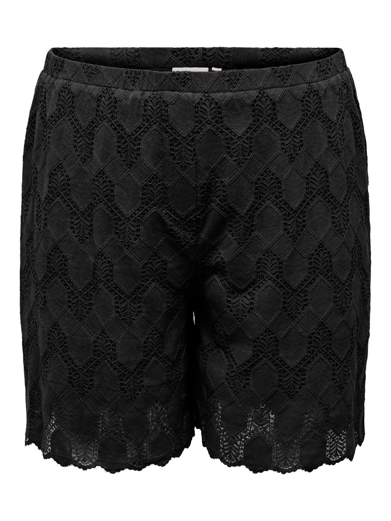 ONLY Redovno prianjanje Kratke hlače -Black - 15349432