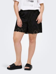 ONLY Redovno prianjanje Kratke hlače -Black - 15349432