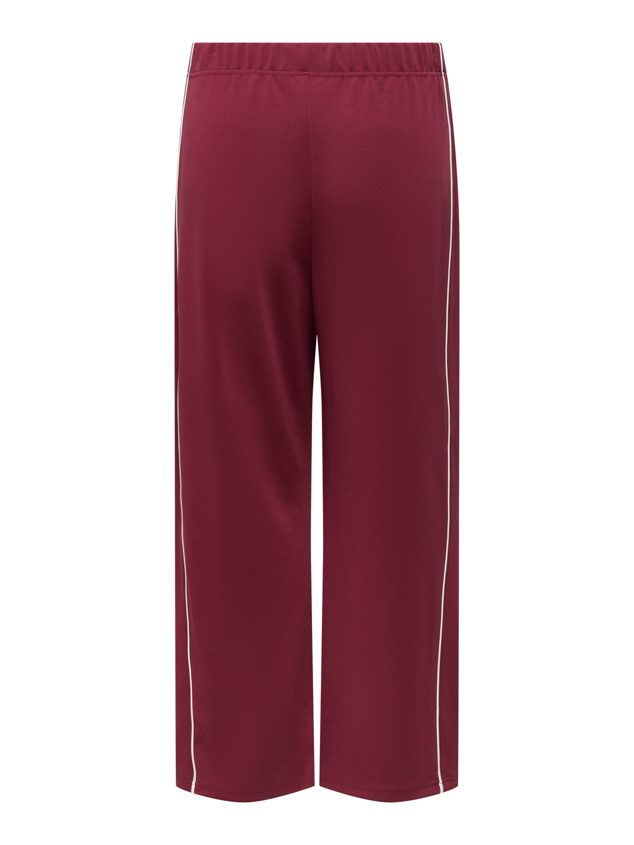 ONLY CARLETT Regular fit Broek met wijde pijpen -Ruby Wine - 15349464
