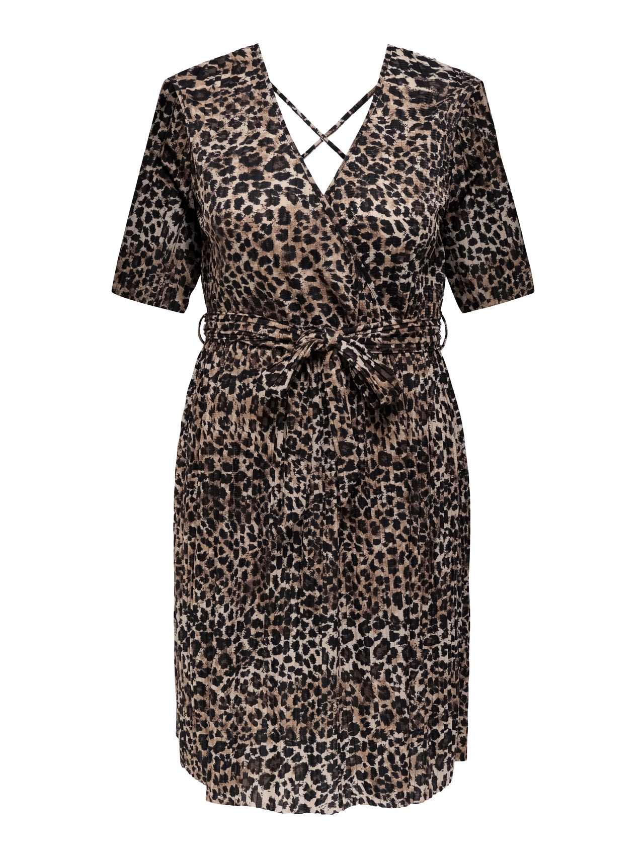 ONLY CARSAFARI Krótka sukienka -Cuban Sand - 15349490