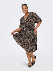 ONLY CARSAFARI Krótka sukienka -Cuban Sand - 15349490