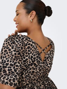 ONLY CARSAFARI Krótka sukienka -Cuban Sand - 15349490