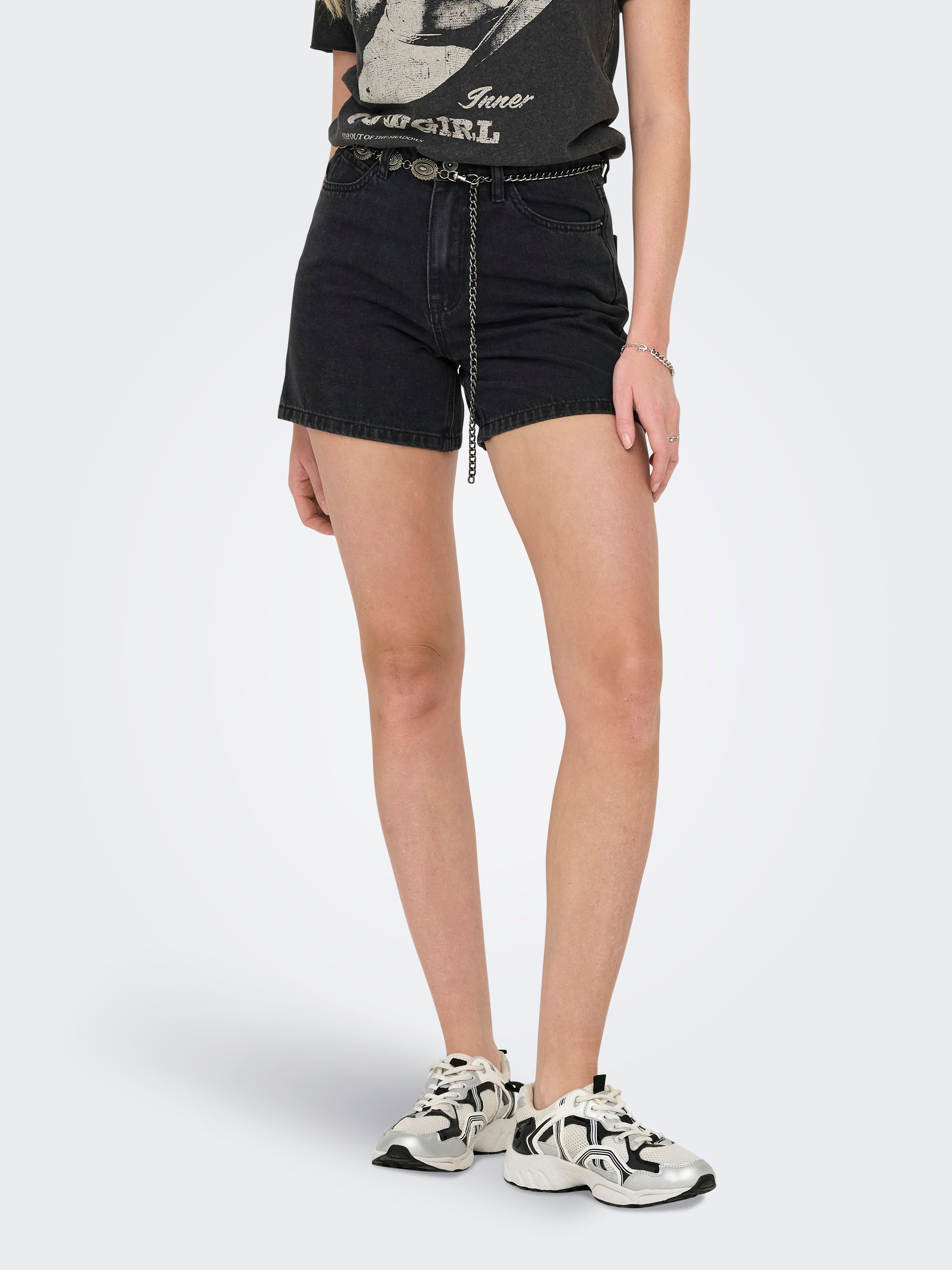 Onlvega Hohe Taille Hohe Taille Shorts