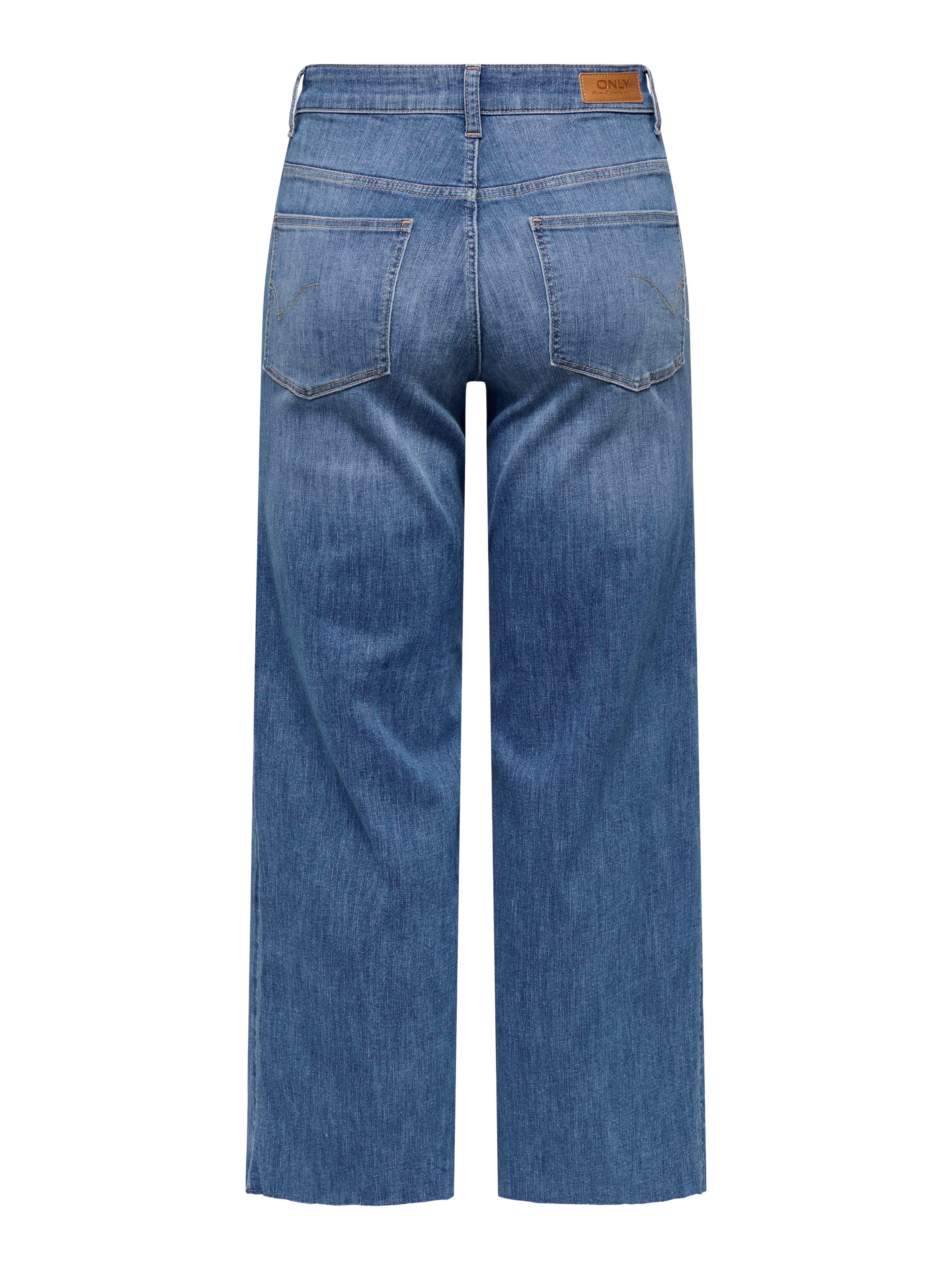 Thumbnail - Onlann-madison Hohe Taille Verkürzt Jeans
