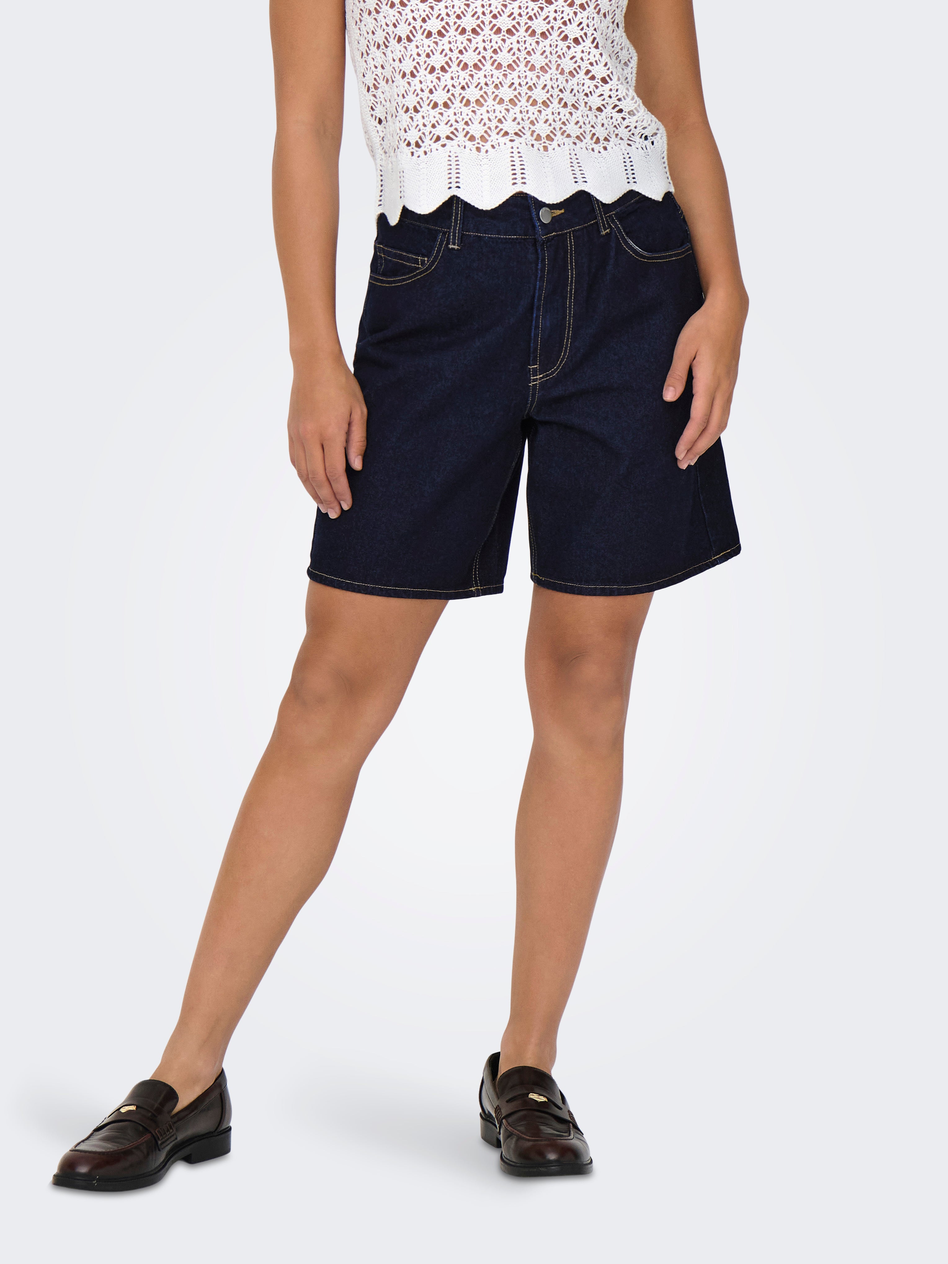 Thumbnail - Jdyella Mittlere Taille Locker Geschnitten Shorts