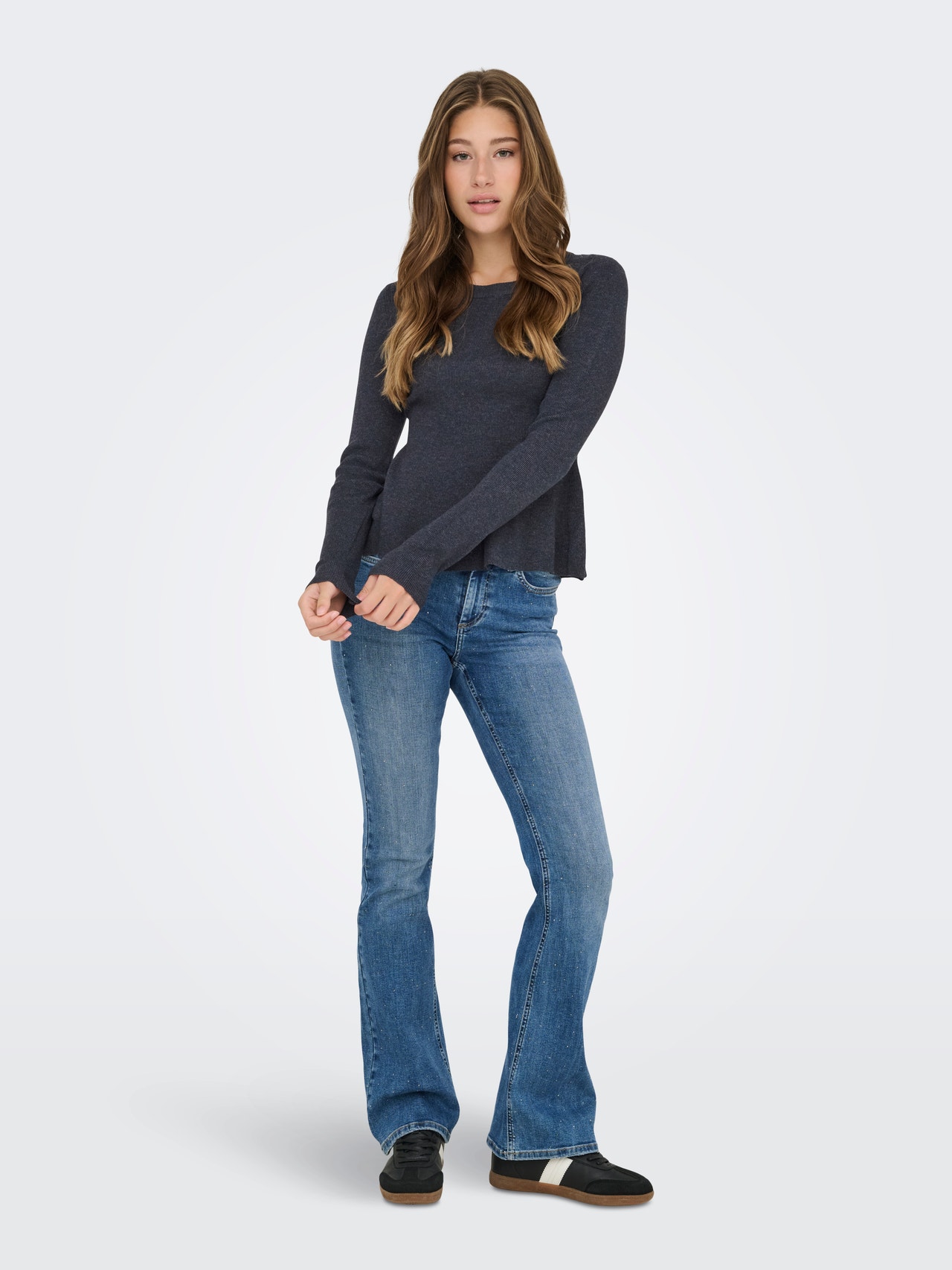 ONLY ONLCOCO Sweter wkładany przez głowę -Ombre Blue - 15349939