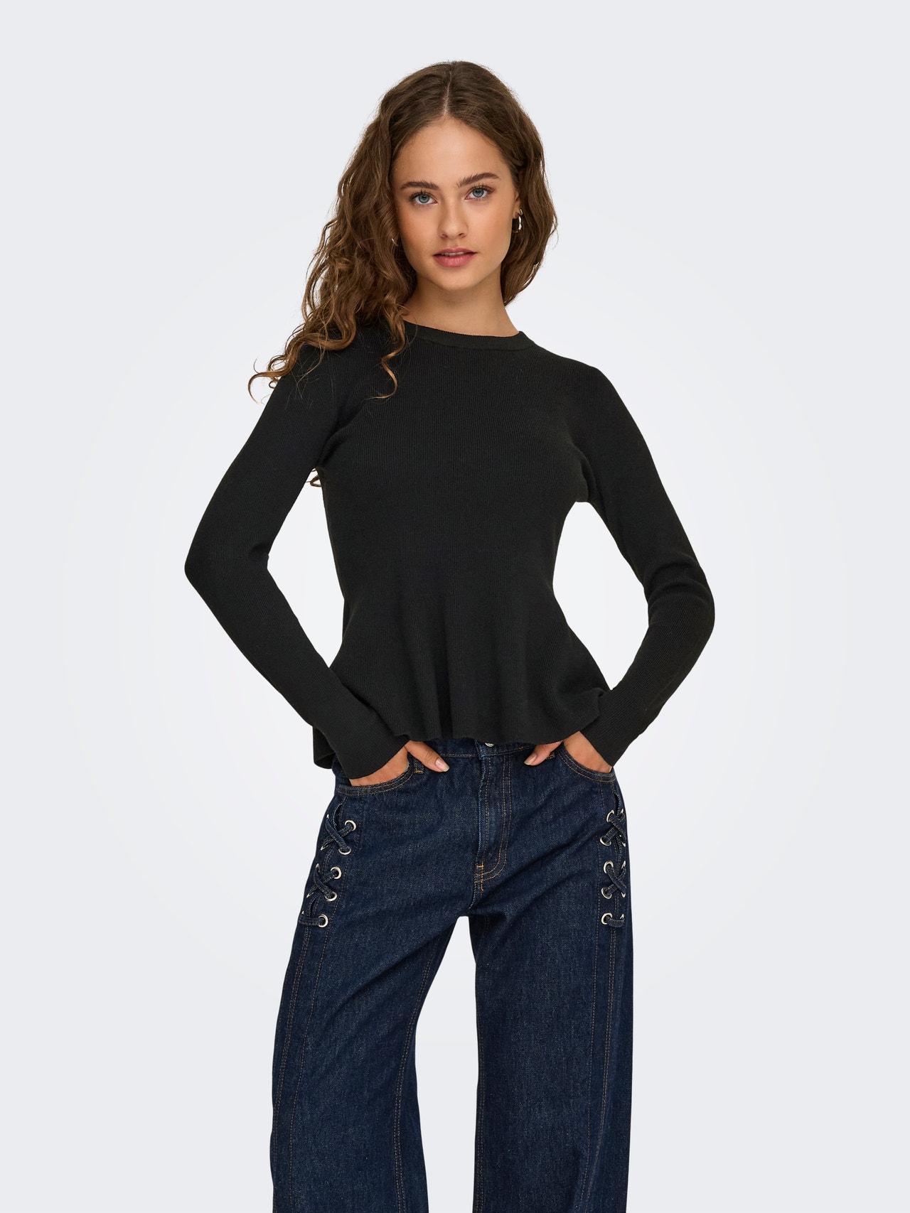 ONLY ONLCOCO Strickpullover -Black - 15349939