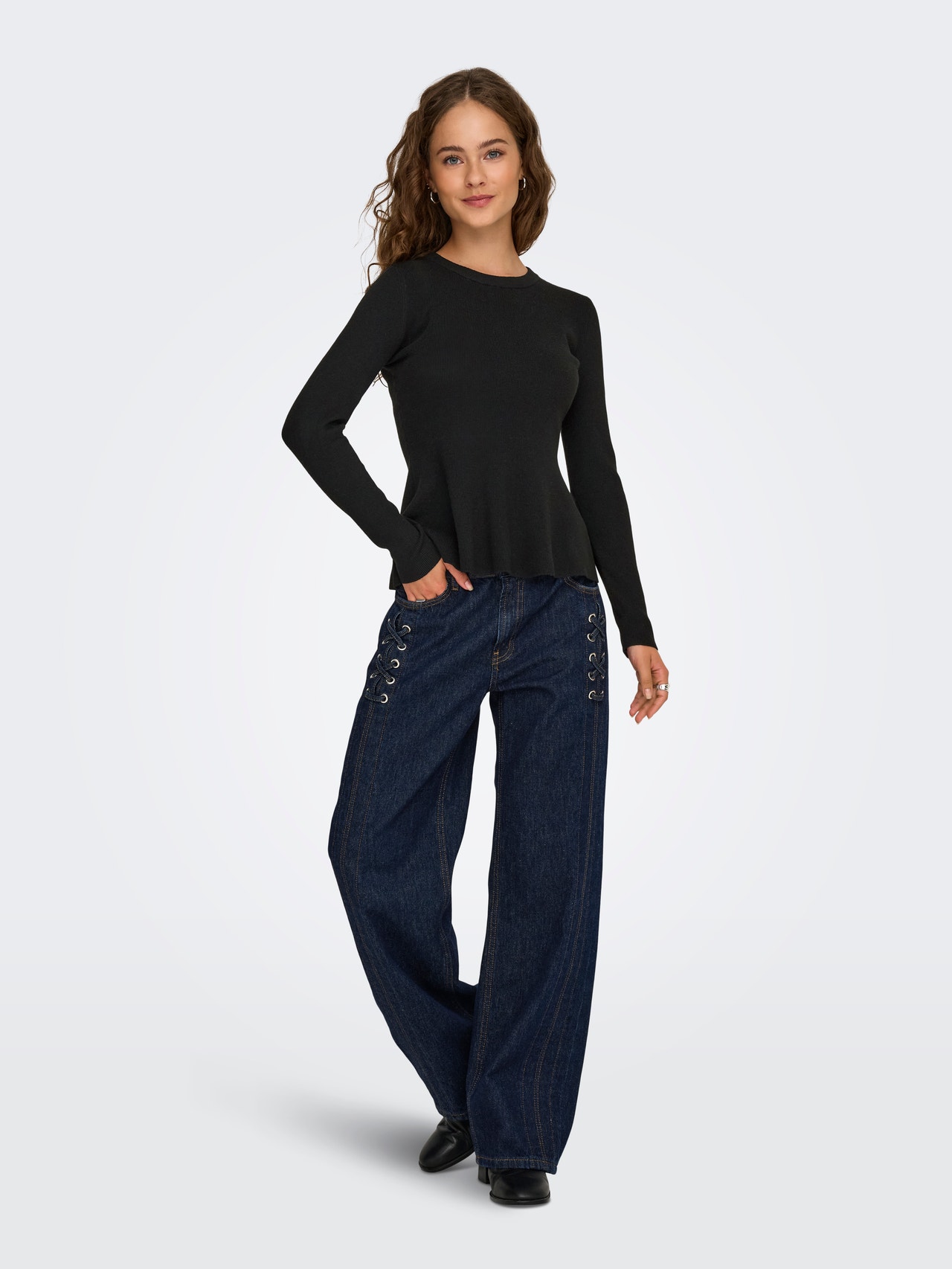 ONLY ONLCOCO Strickpullover -Black - 15349939