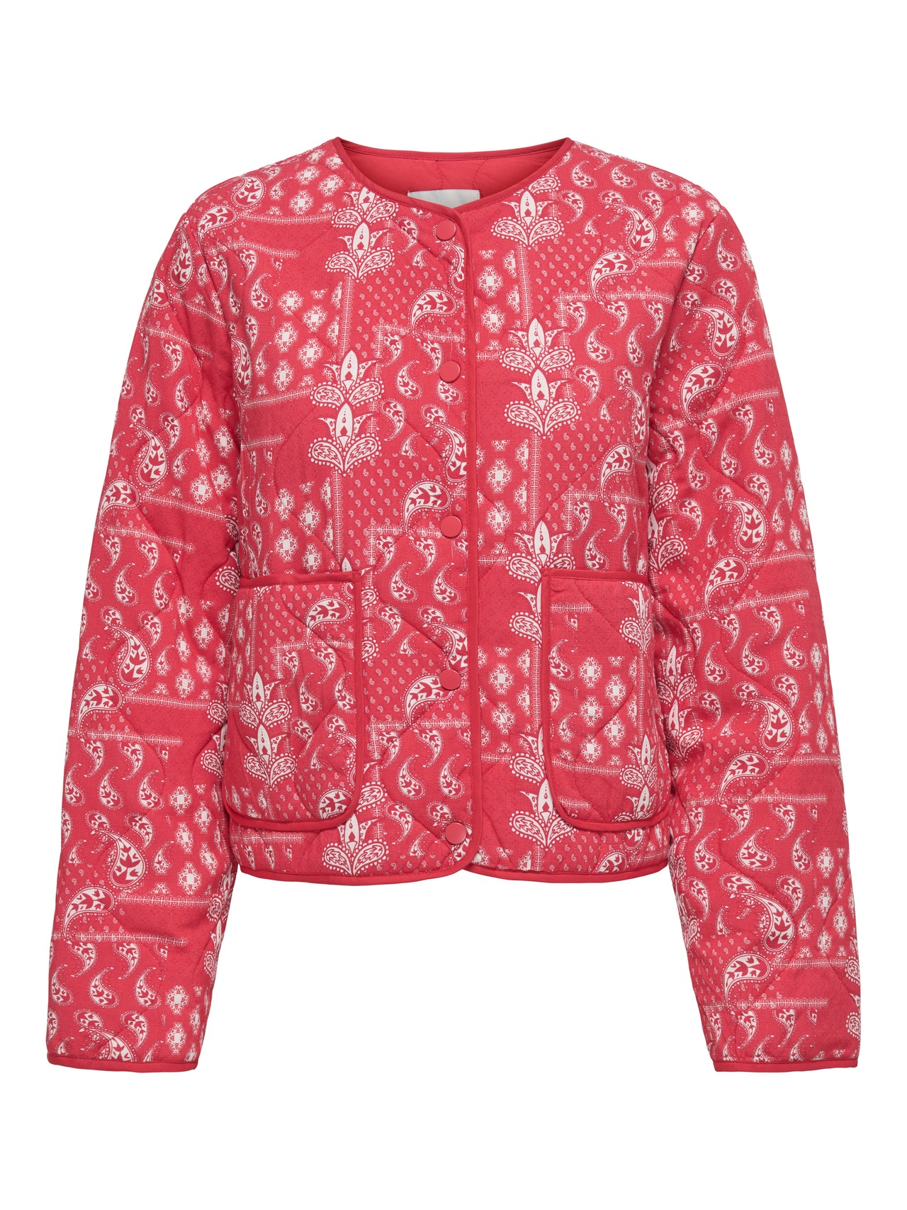 ONLY ONLELVIRA Veste matelassée -Mars Red - 15350003