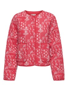 ONLY ONLELVIRA Veste matelassée -Mars Red - 15350003